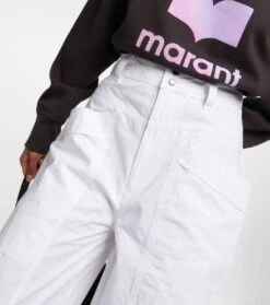 High-Rise-Hose Ruby Aus Baumwolle 10 High-Rise-Hose Ruby Aus Baumwolle -FRAME || Dolce & Gabbana Verkäufe P00759005 d1