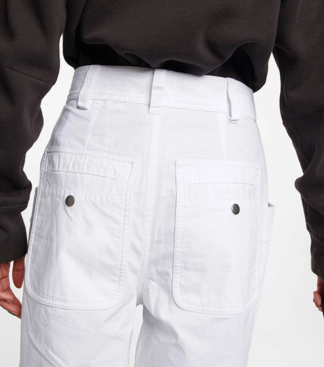 High-Rise-Hose Ruby Aus Baumwolle 7 High-Rise-Hose Ruby Aus Baumwolle – Bild 5