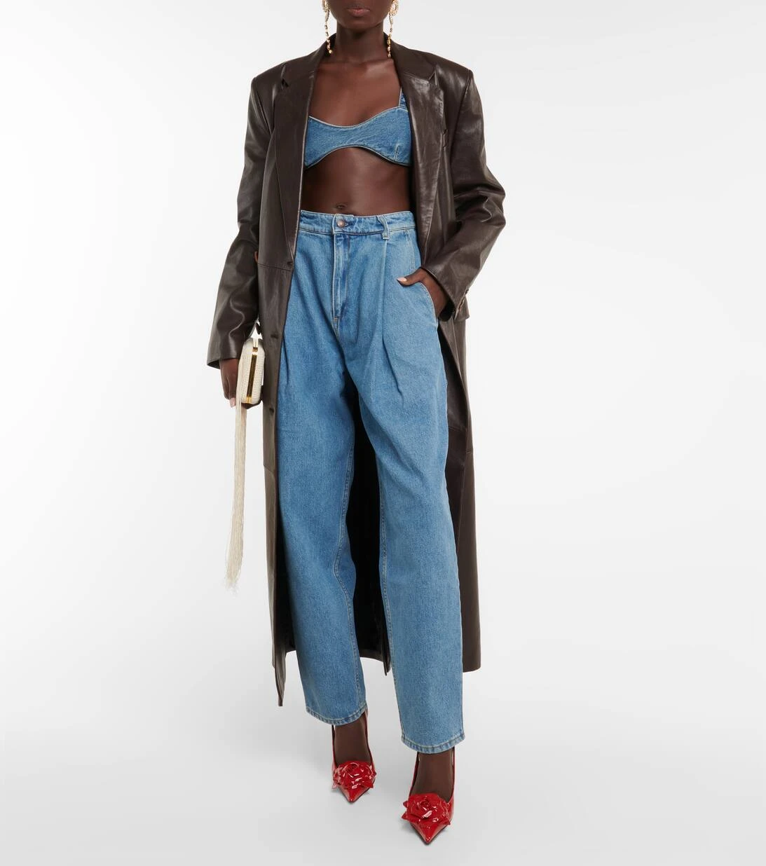 Magda Butrym Tapered Jeans 4 Magda Butrym Tapered Jeans – Bild 2