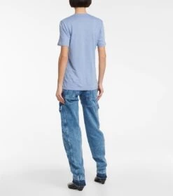 T-Shirt Kranger Aus Leinen 8 T-Shirt Kranger Aus Leinen -FRAME || Dolce & Gabbana Verkäufe P00759275 b2