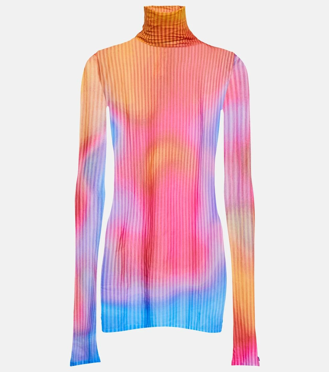 Acne Studios Bedrucktes Rollkragentop 3 Acne Studios Bedrucktes Rollkragentop