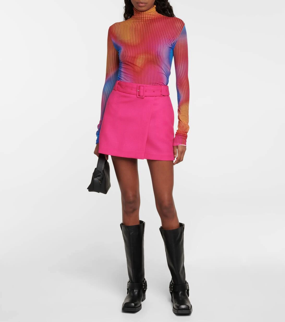 Acne Studios Bedrucktes Rollkragentop 4 Acne Studios Bedrucktes Rollkragentop – Bild 2