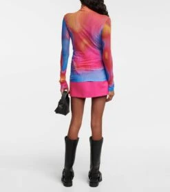 Acne Studios Bedrucktes Rollkragentop 9 Acne Studios Bedrucktes Rollkragentop -FRAME || Dolce & Gabbana Verkäufe P00759531 b2