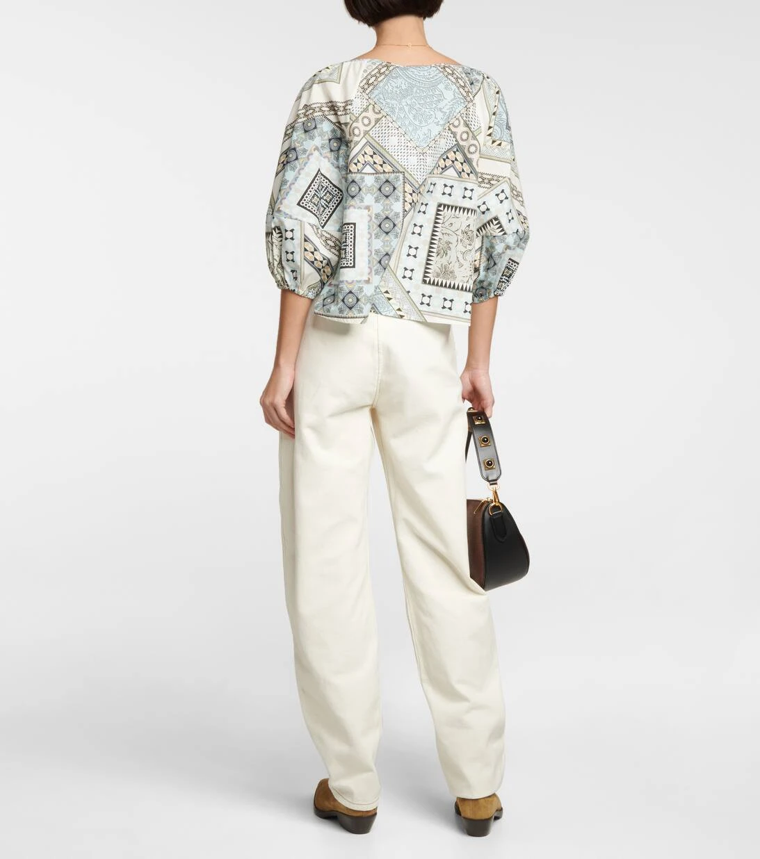 Etro Bedruckte Bluse Aus Baumwolle 5 Etro Bedruckte Bluse Aus Baumwolle – Bild 3