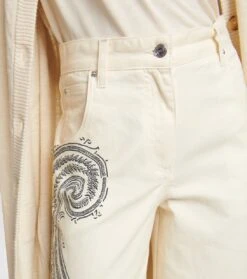 Etro Bedruckte High-Rise Jeans -FRAME || Dolce & Gabbana Verkäufe P00759655 d1