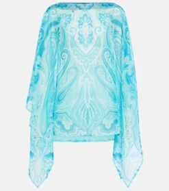 Etro Top Aus Seiden-Chiffon