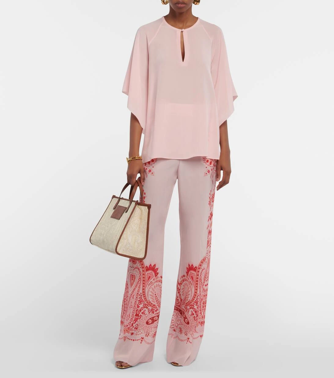 Etro Top Aus Seide 4 Etro Top Aus Seide – Bild 2