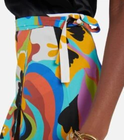 Etro Bedruckter Wickelrock -FRAME || Dolce & Gabbana Verkäufe P00759759 d1