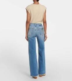 RE/DONE High-Rise Wide-Leg Jeans 70s -FRAME || Dolce & Gabbana Verkäufe P00766189 b2
