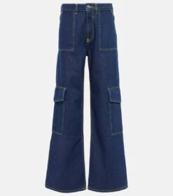 Ganni High-Rise Wide Jeans Angi