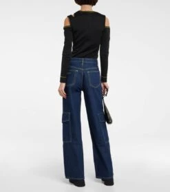 Ganni High-Rise Wide Jeans Angi -FRAME || Dolce & Gabbana Verkäufe P00766299 b2