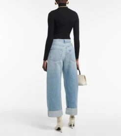 CITIZENS OF HUMANITY Mid-Rise Wide-Leg Cropped Jeans Ayla 10 CITIZENS OF HUMANITY Mid-Rise Wide-Leg Cropped Jeans Ayla -FRAME || Dolce & Gabbana Verkäufe P00767296 b2