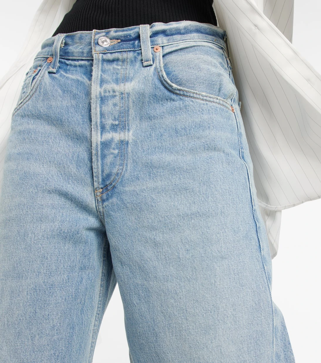 CITIZENS OF HUMANITY Mid-Rise Wide-Leg Cropped Jeans Ayla 6 CITIZENS OF HUMANITY Mid-Rise Wide-Leg Cropped Jeans Ayla – Bild 4