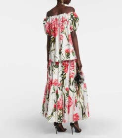 Dolce & Gabbana Off-Shoulder-Top Aus Baumwolle -FRAME || Dolce & Gabbana Verkäufe P00767576 b2