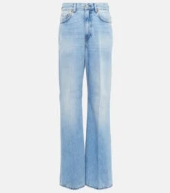 Acne Studios High-Rise Wide-Leg Jeans 2022