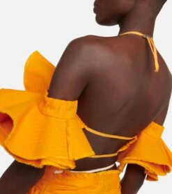 Jacquemus Cropped-Top La Brassière Artichaut -FRAME || Dolce & Gabbana Verkäufe P00769097 d2