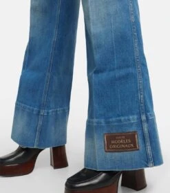 Gucci Bestickte Flared Jeans -FRAME || Dolce & Gabbana Verkäufe P00769961 d2