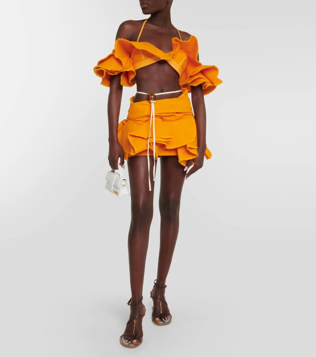 Jacquemus Minirock La Jupe Artichaut Aus Baumwolle 4 Jacquemus Minirock La Jupe Artichaut Aus Baumwolle – Bild 2