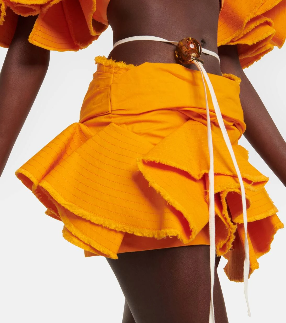 Jacquemus Minirock La Jupe Artichaut Aus Baumwolle 6 Jacquemus Minirock La Jupe Artichaut Aus Baumwolle – Bild 4