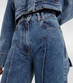 Jacquemus High-Rise Wide-Leg Jeans Bordado -FRAME || Dolce & Gabbana Verkäufe P00770135 d1