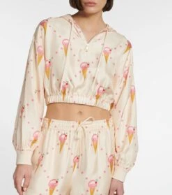 Gucci Trainingsjacke Aus Seide -FRAME || Dolce & Gabbana Verkäufe P00770141 d2