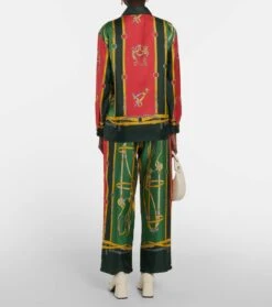 Gucci Hemd Harness Und Double G Aus Seide -FRAME || Dolce & Gabbana Verkäufe P00770397 b2