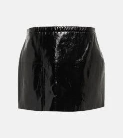 Minirock Franny Aus Lackleder