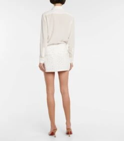 Verzierter Minirock Carling Aus Crêpe -FRAME || Dolce & Gabbana Verkäufe P00772595 b2