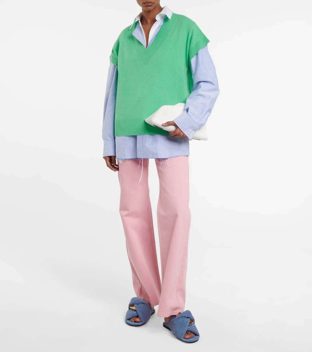 Pullunder Aus Wolle Und Kaschmir 4 Pullunder Aus Wolle Und Kaschmir – Bild 2