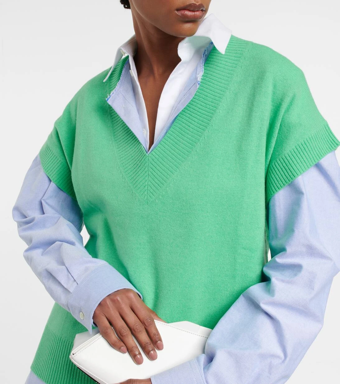 Pullunder Aus Wolle Und Kaschmir 6 Pullunder Aus Wolle Und Kaschmir – Bild 4