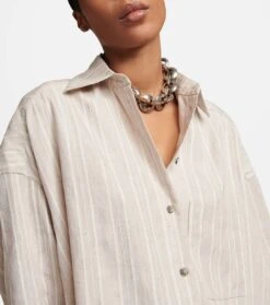 Hemd Bilbow Aus Einem Leinengemisch -FRAME || Dolce & Gabbana Verkäufe P00773219 d1