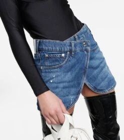 Coperni Bedruckter Jeansrock -FRAME || Dolce & Gabbana Verkäufe P00773441 d1