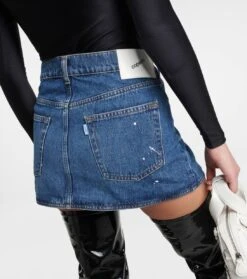 Coperni Bedruckter Jeansrock -FRAME || Dolce & Gabbana Verkäufe P00773441 d2