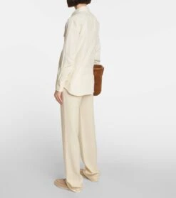 LORO PIANA Hemd Yelena Aus Baumwoll-Chambray -FRAME || Dolce & Gabbana Verkäufe P00774649 b2