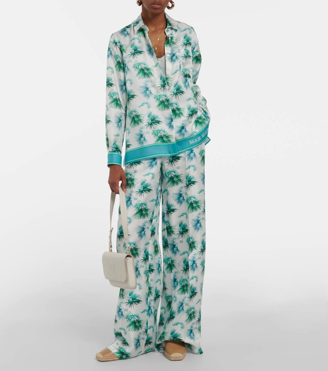 Max Mara Bedrucktes Hemd Svago Aus Seiden-Twill 4 Max Mara Bedrucktes Hemd Svago Aus Seiden-Twill – Bild 2