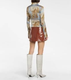 Acne Studios Low-Rise-Minirock Glossy 8 Acne Studios Low-Rise-Minirock Glossy -FRAME || Dolce & Gabbana Verkäufe P00776018 b2