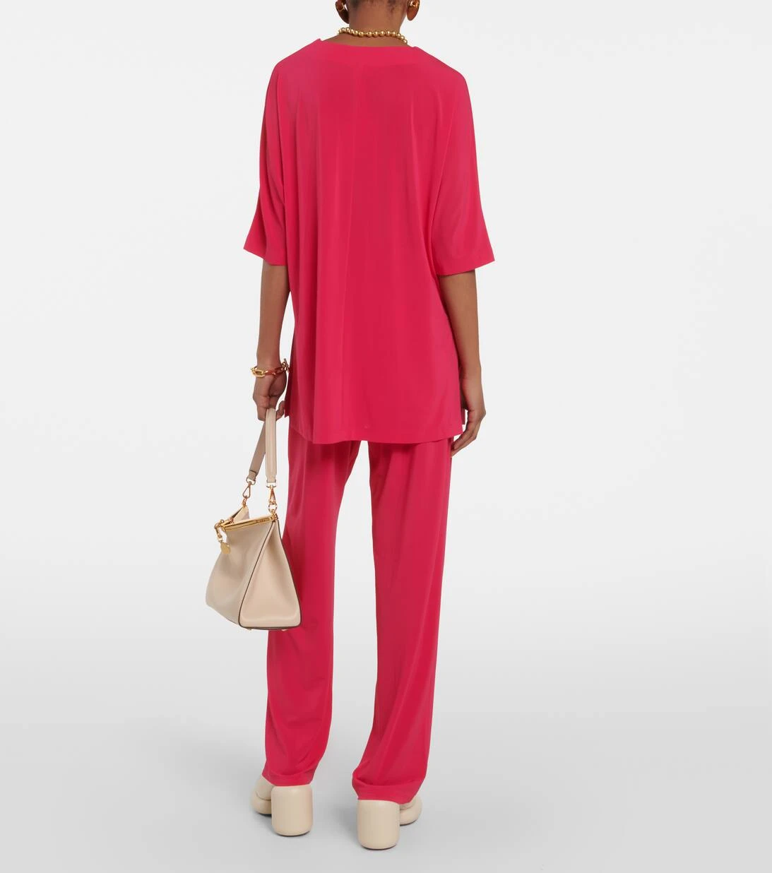 Max Mara Leisure T-Shirt Locarno Aus Crêpe-Jersey 5 Max Mara Leisure T-Shirt Locarno Aus Crêpe-Jersey – Bild 3