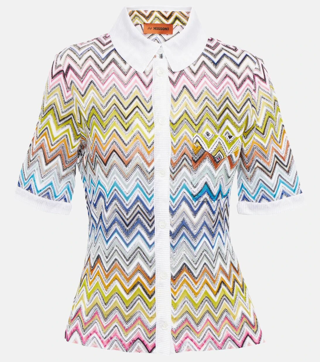 Missoni Top Aus Einem Baumwollgemisch 3 Missoni Top Aus Einem Baumwollgemisch