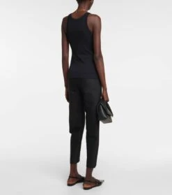 Toteme Top Aus Jersey -FRAME || Dolce & Gabbana Verkäufe P00777163 b2