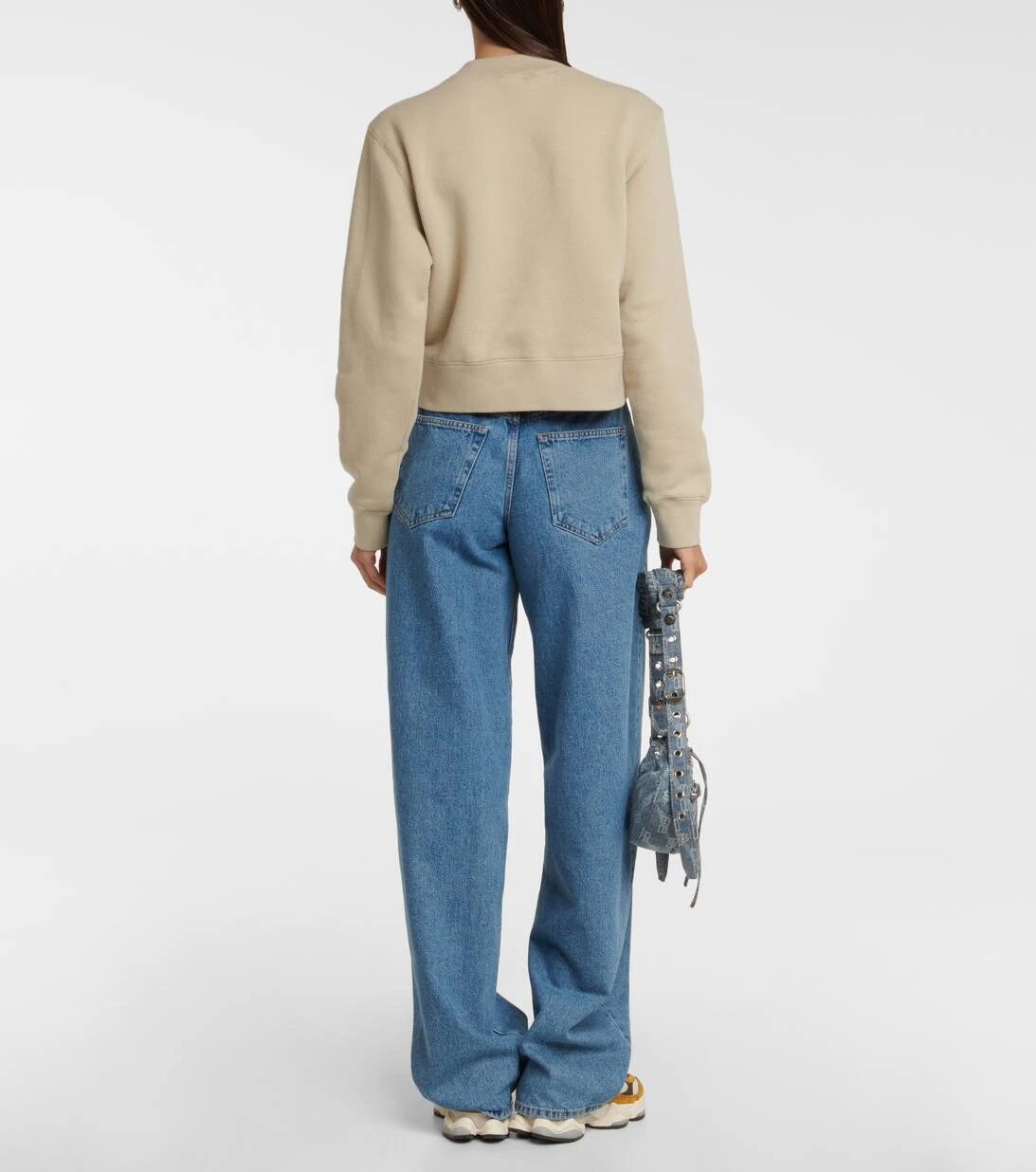 Palm Angels Besticktes Sweatshirt Aus Baumwolle 5 Palm Angels Besticktes Sweatshirt Aus Baumwolle – Bild 3