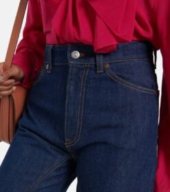 Victoria Beckham High-Rise Wide-Leg Jeans Bianca -FRAME || Dolce & Gabbana Verkäufe P00780547 d1