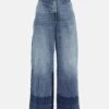 Palm Angels Wide-Leg Jeans Palms Sunrise