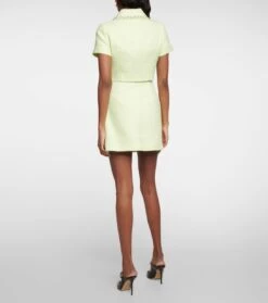 SELF PORTRAIT Verzierter Rock Aus Tweed -FRAME || Dolce & Gabbana Verkäufe P00781672 b2