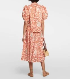 ULLA JOHNSON Top Imari Aus Baumwollpopeline -FRAME || Dolce & Gabbana Verkäufe P00783431 b2