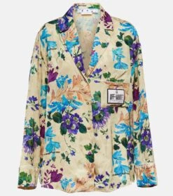 Off-White Bedrucktes Pyjamahemd
