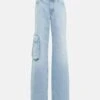Off-White High-Rise Wide-Leg Jeans Toybox -FRAME || Dolce & Gabbana Verkäufe P00785958