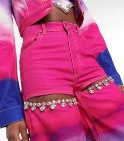 Area Verzierte Wide-Leg Jeans -FRAME || Dolce & Gabbana Verkäufe P00786119 d1