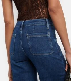 FRAME High-Rise Flared Jeans Le Bardot -FRAME || Dolce & Gabbana Verkäufe P00788925 d2