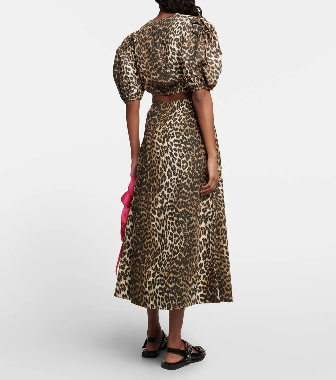 Ganni Cropped-Top Aus Baumwolle 5 Ganni Cropped-Top Aus Baumwolle – Bild 3