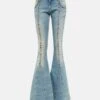 Blumarine Verzierte Low-Rise Flared Jeans -FRAME || Dolce & Gabbana Verkäufe P00790227
